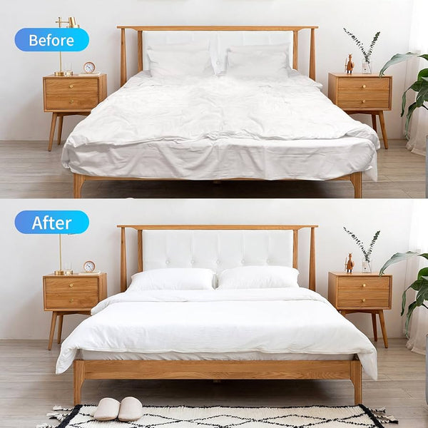 4Pcs Adjustable Bed Sheet Fastener Clips