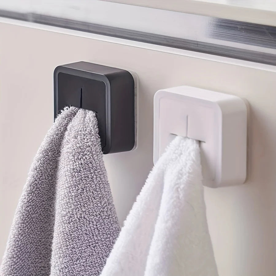 3Pcs Self-Adhesive Towel Holders