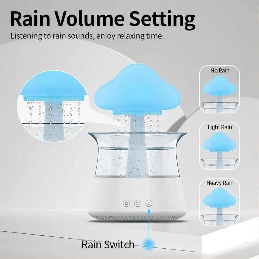 Rain Cloud Mushroom Humidifier