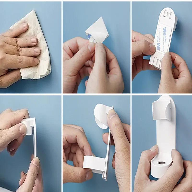 Electric Toothbrush Wall-Mounted Holder