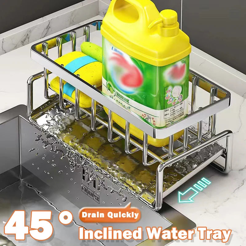 Double Layer Kitchen Drain Rack