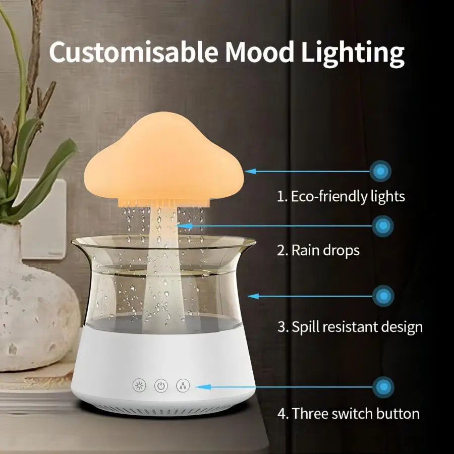 Rain Cloud Mushroom Humidifier