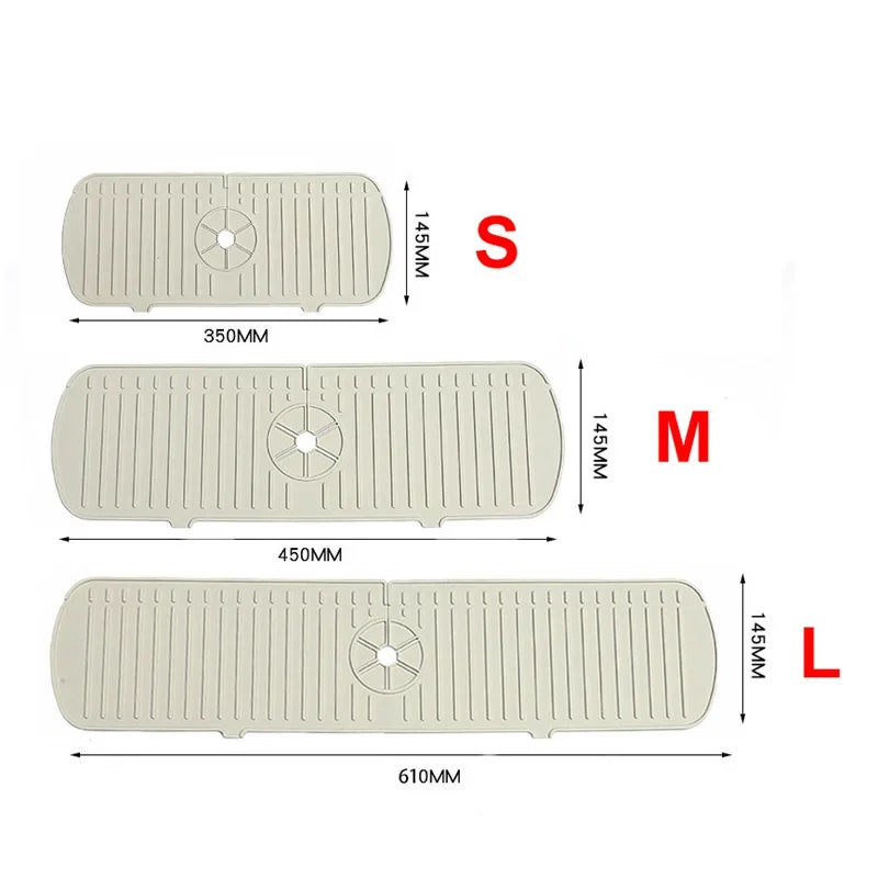Silicone Kitchen Faucet Mat