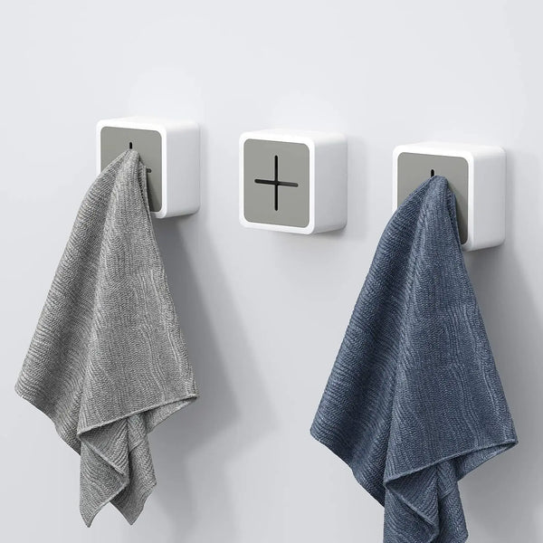 3Pcs Self-Adhesive Towel Holders