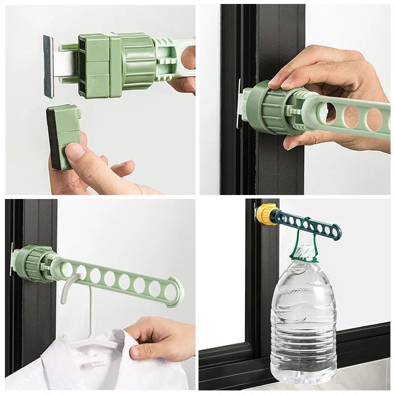 Window Frame Clothes Hanger