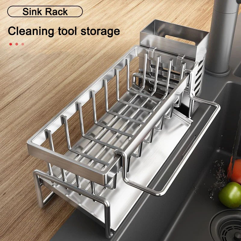Double Layer Kitchen Drain Rack
