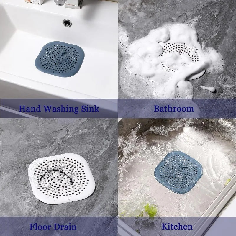 Suction Shower Drain Hair Catcher