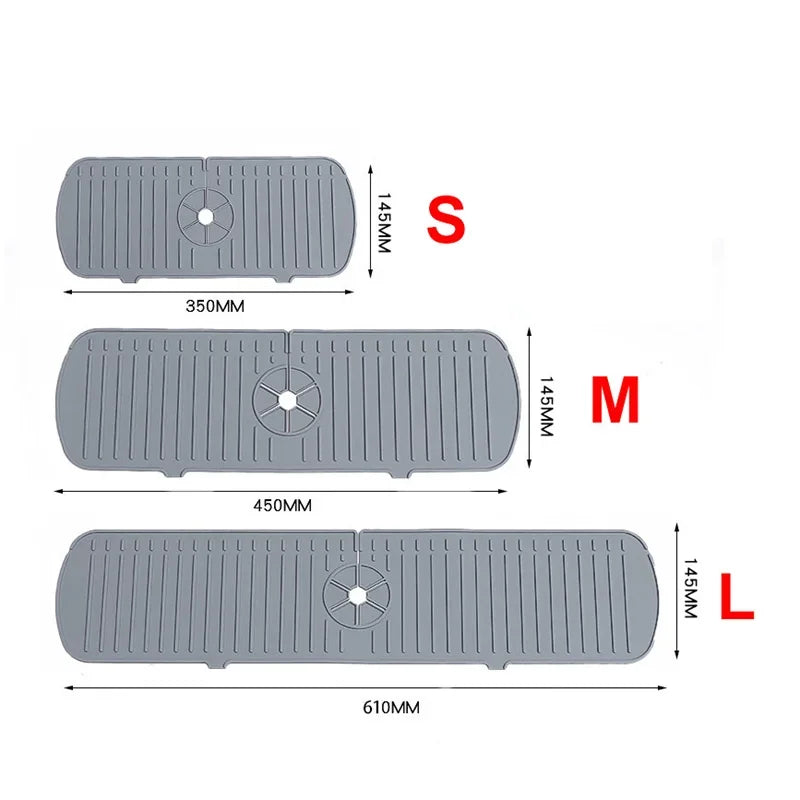 Silicone Kitchen Faucet Mat